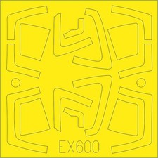 EDUARD EX600 MASK SUKHOI