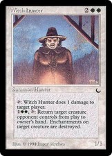 Magic MTG - Witch Hunter - The Dark - PLAYED - EN