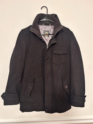 Schott men black wool pea - schott,