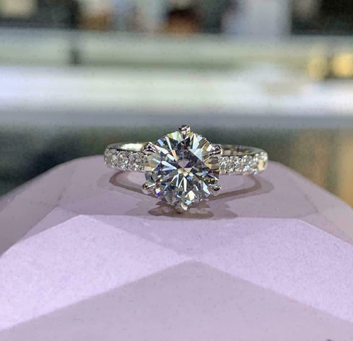 Bague fiançailles or - de,
