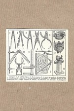 Gravure ancienne compas - gravure, marine
