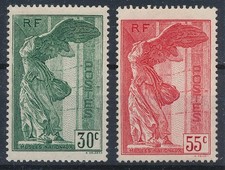 Timbre France 354/355* neuf
