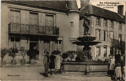 Cpa champagne vertus - cpa,