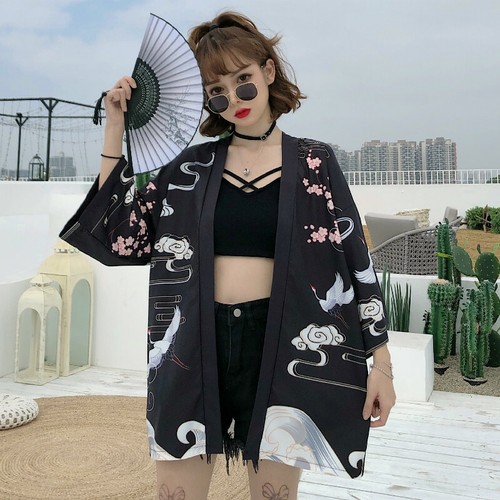 Japonais femme kimono cardigan - femme,