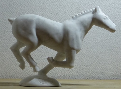 Marbre carrare cheval - marbre,