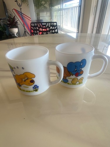 Superbe lot mugs vintage - superbe,