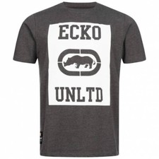 T-shirt Homme Ecko Unltd Gris Taille S Neuf et Authenthique
