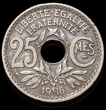 25 Centimes Lindauer 1916