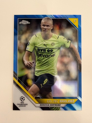 2022 topps chrome erling - 2022,