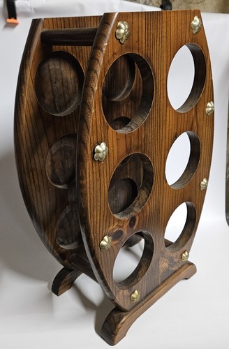 Porte bouteilles bois - porte,