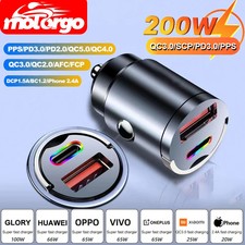 100W/200W QC3.0 PD Mini Car