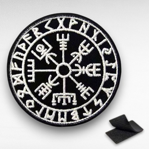 écusson brodé viking - brodé,