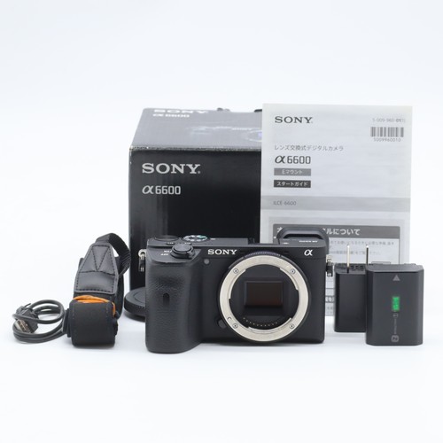 Sony α6600 mirrorless camera - α6600,