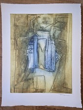 LITHOGRAPHIE SUR VELIN MARCEL