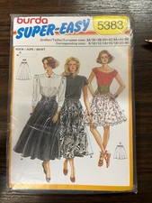 ANCIEN PATRON BURDA 5383 ROBE