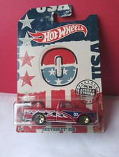 HOT WHEELS - CHEVROLET C10 - STARS & STRIPES - LONG CARD - FKV88 - 8393