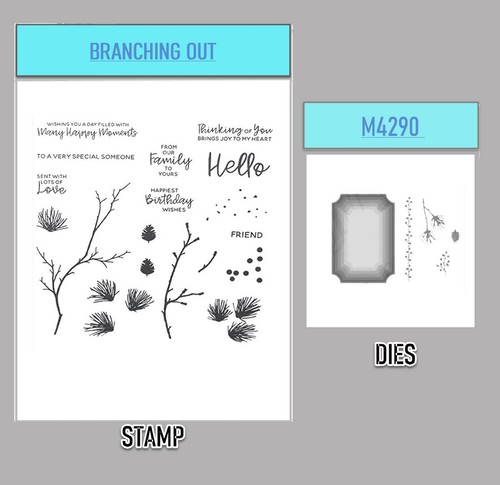 Branching out stamp and metal - stamp,