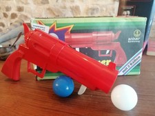 Ancien jouet pistolet enfant ANKER Ball-Révolver années 70/80 en boite
