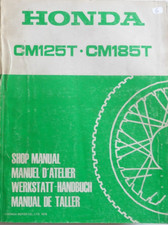 Manuel d'atelier moto HONDA CM125T - CM185T