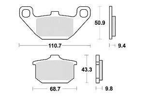 Jeu plaquettes frein - jeu, 2