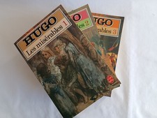 Les misérables de Victor Hugo en 3 tomes (complets)