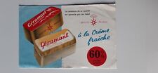 Buvard vintage AU LAIT PASTEURISÉ Géramont  Double Crème    à la Crème fraîche 