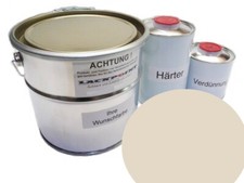 5 Litre Set 2K Vernis Voiture Adapté À pour Mercedes 1611 Blanc Perlé Aucun