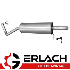 Silencieux arriere pour Skoda