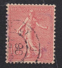 Semeuse 10c rose n° 129 Y&T