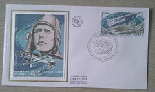 Enveloppe 1er Jour 1977 P.A Ch.Lindberg Traversée Atlantique Nord Le Bourget...