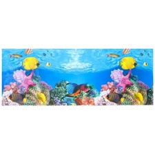  Aquarium fond autocollant 3d Double face adhésif papier peint Aquarium photos