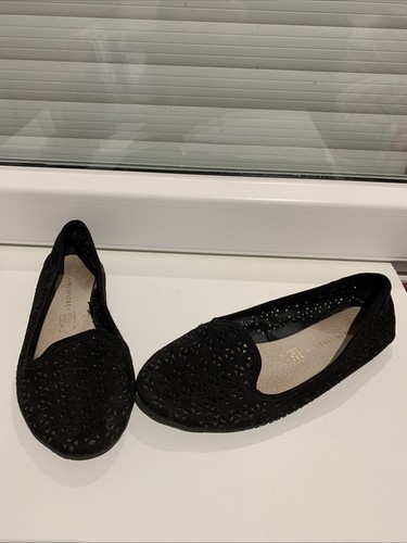 Ballerines noires cuir - noires,