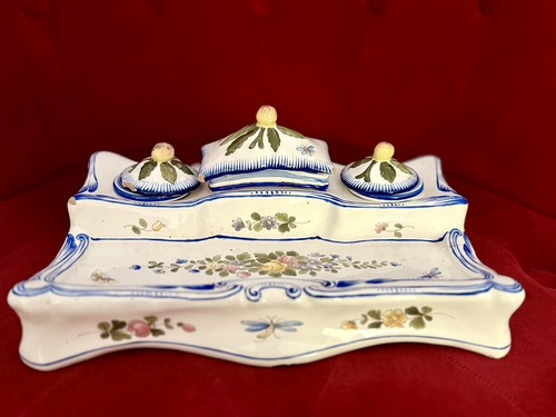 Ecritoire porcelaine - ecritoire,