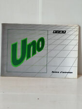 F2) FIAT UNO  Notice
