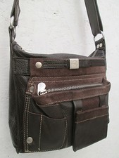 -AUTHENTIQUE sac à main  MANDARINA DUCK cuir  TBEG vintage bag