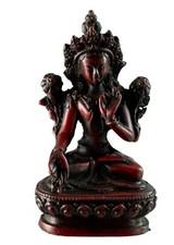Statue Déesse Tara blanche  -