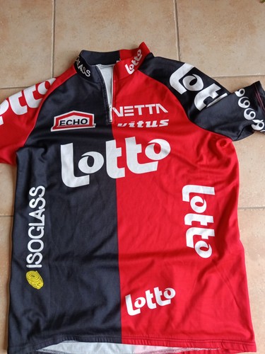 Cyclisme maillot lotto vitus - cyclisme,