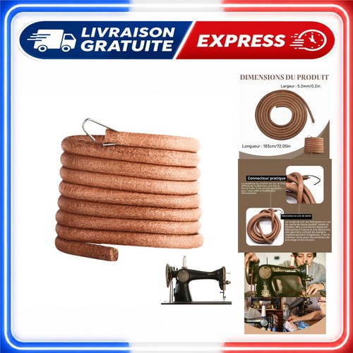 Courroie cuir machine - courroie,