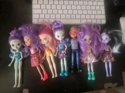 Lot poupees enchantimals - 7,
