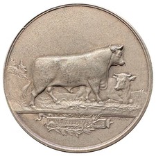 Médaille 1 argent " Concours Agricole de Neuvy-saint-Sépulcre 1912 " VERNON