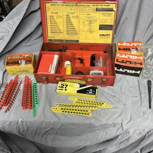 Hilti dx350 powder actuated - hilti, powder-actuated