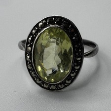 Bague ancienne Vers 1900 - argent massif et Pierre
