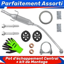 Pot d’échappement central
