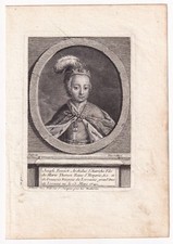 Portrait XVIIIe Kaiser Joseph II Habsburg Lothringen Heiligen Römischen Reiches