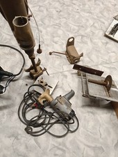 PERCEUSE SUR COLONNE PEUGEOT TRIPLEX POLYREX + NOMBREUX ACCESSOIRES en l'etat