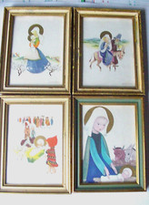 CADRES BOIS -QUATRE- AVEC IMAGES CHROME DE JOSETTE BOLAND