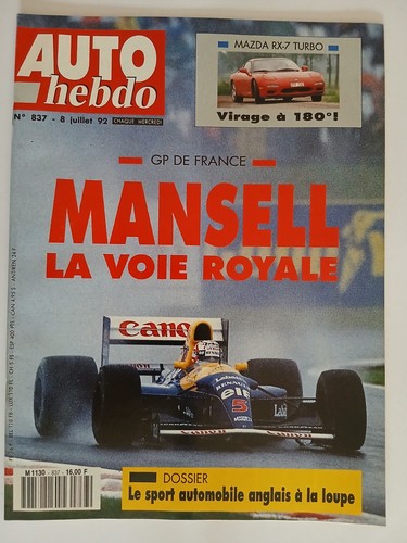 Auto hebdo 837 - auto, gp