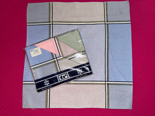 6 mouchoirs en pur fil  coton