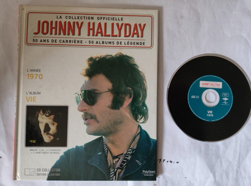 Johnny hallyday livret - cd,