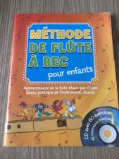 LIVRE MÉTHODE FLÛTE À BEC
